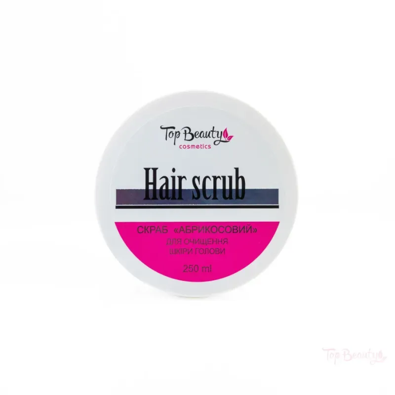 Абрикосовий скраб для шкіри голови Top Beauty Hair Scrub 250 мл