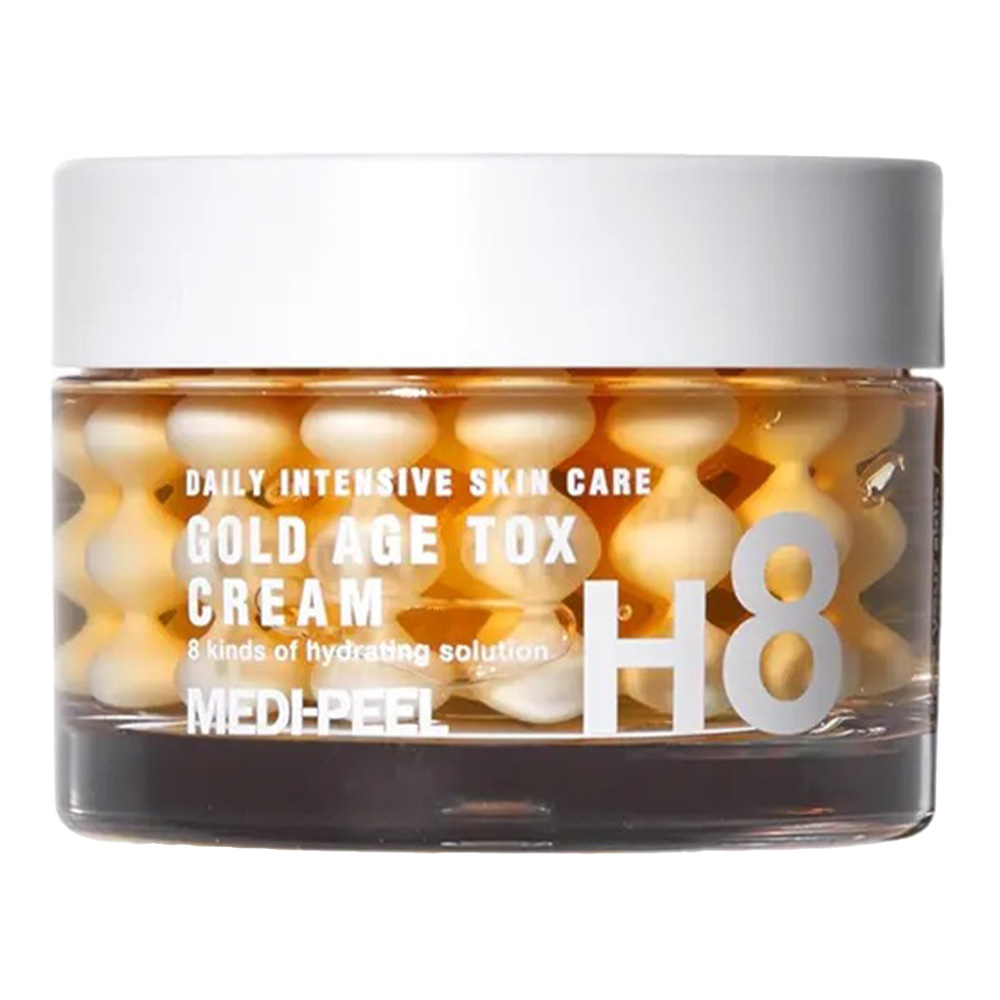 Антивіковий капсульний крем з екстрактом золотого шовкопряда Medi Peel Gold Age Tox Cream