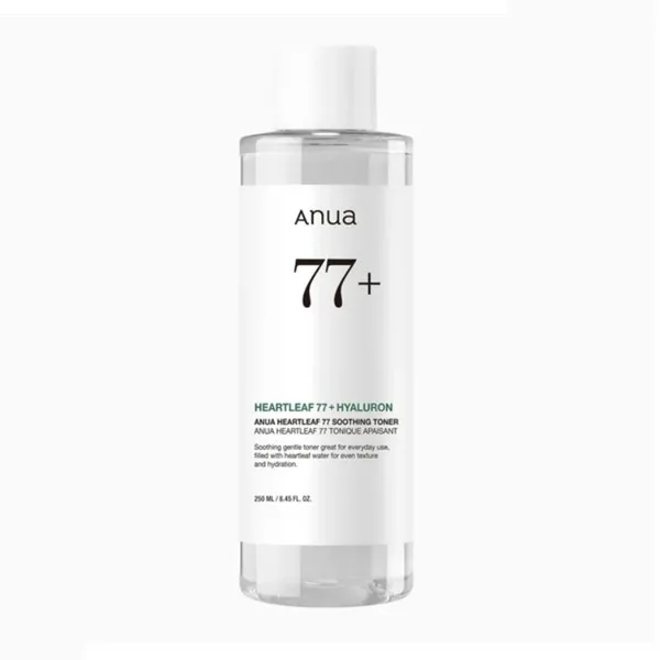 Anua Heartleaf 77 Soothing Toner Заспокійливий тонер із екстрактом хауттюйнії, 250 мл