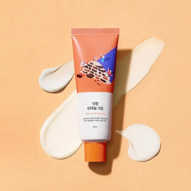 Бар’єрний крем з екстрактом соєвих бобів та пантенолом ROUND LAB Soybean Panthenol Cream 80 ml