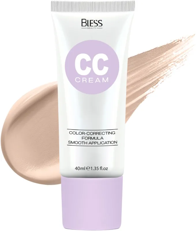 CC-крем для обличчя Bless Beauty CC Cream Color-Correcting Formula