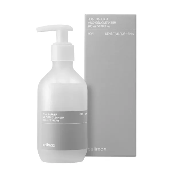 CELIMAX Dual Barrier Mild Gel Cleanser 200ml Гель-пінка для вмивання з керамідами 200мл