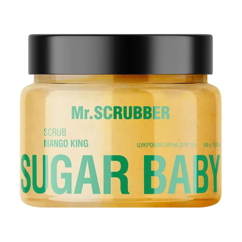Цукровий скраб для тіла "Mango King"  Mr.Scrubber Shugar Baby Hands Feet & Body Scrub Mango King