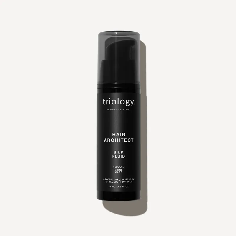 Флюїд-шовк для блиску та гладкості волосся Hair Architect Triology.