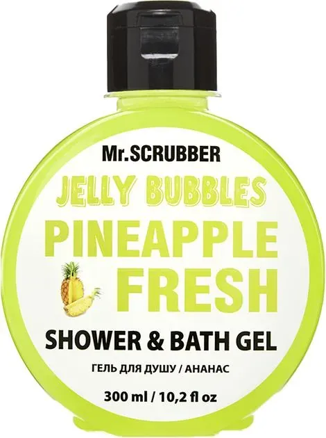 Гель для душу Mr. Scrubber Jelly Bubbles Pineapple Fresh Ананас