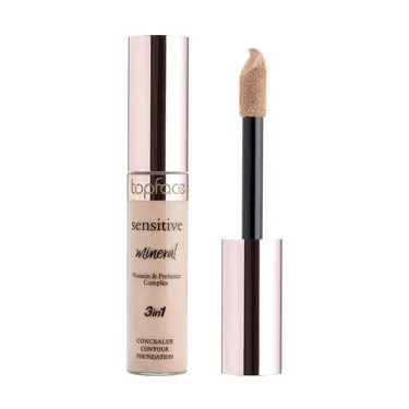 Консилер TopFace Sensitive Mineral 3 in 1 Concealer