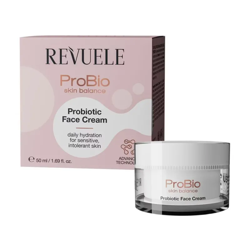 Крем для обличчя з пробіотиками  Revuele Probio Skin Balance Probiotic Face Cream