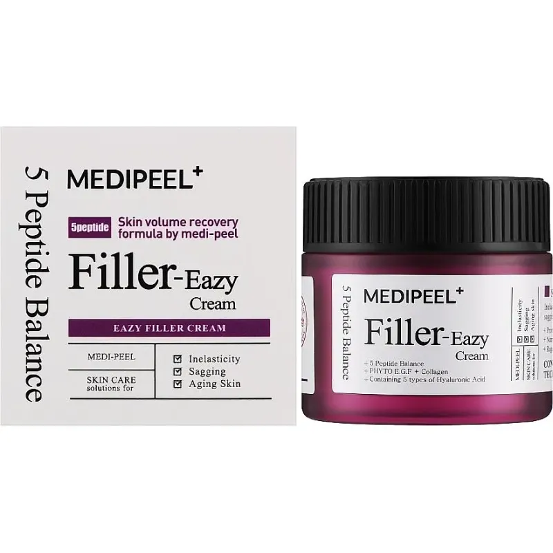 Крем-філер для обличчя Medi-Peel Filler-Eazy Cream антивіковий для пружності шкіри 50 г