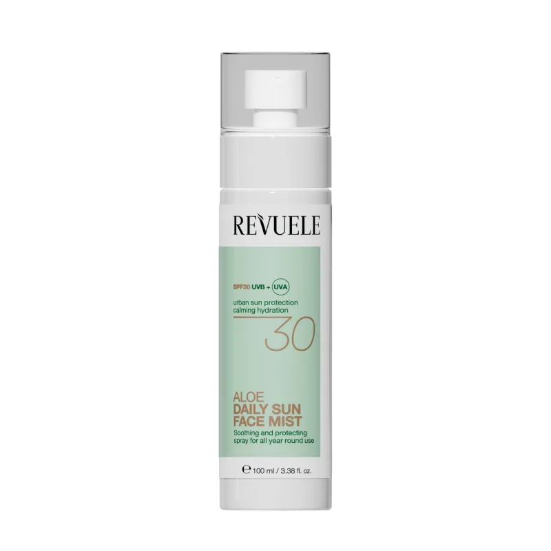 Міст для обличчя SPF30 Revuele Aloe Daily Sun Face Mist