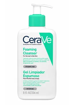Очищувальна пінка для обличчя CeraVe Foaming Facial Cleanser