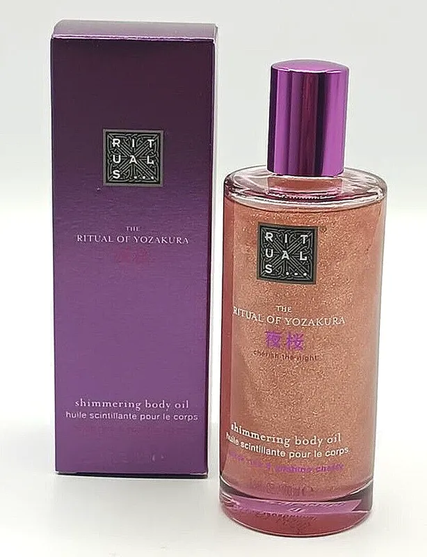 Олійка для тіла з шиммером Rituals The Ritual Of Yozakura Shimmering Body Oil