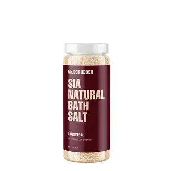 Парфумована сіль для ванни Mr.Scrubber Ayurveda Sia Natural Bath Salt