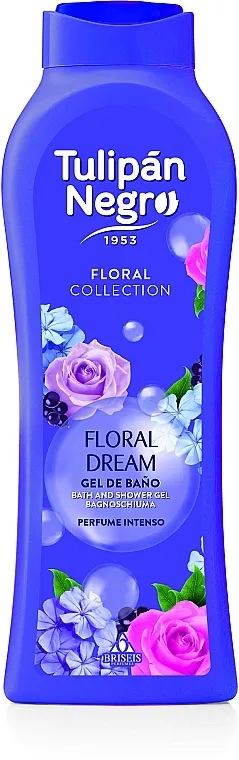 Парфумований гель для душу "Квіткові мрії" Tulipan Negro Floral Collection Bath And Shower Gel