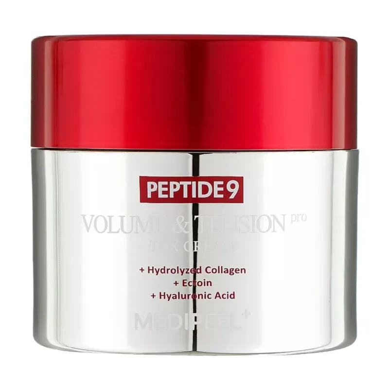 Пептидний крем з матріксилом від зморщок  Крем для токсинів Medi-Peel Peptide 9 для об'єму та підтягування шкіри