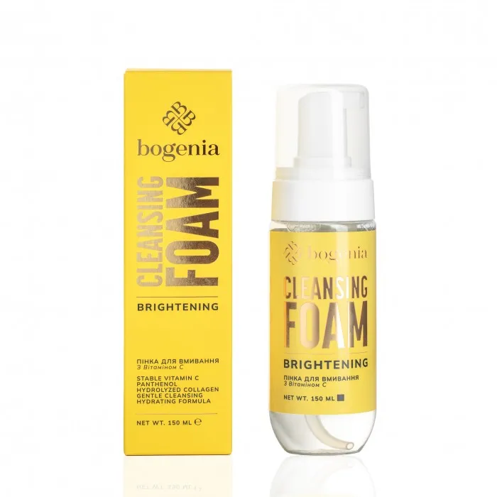 Пінка для вмивання Vitamin C Cleansing Foam Bogenia
