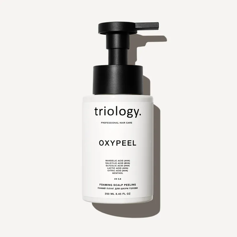 Пінний пілінг для шкіри голови Oxypeel Triology.