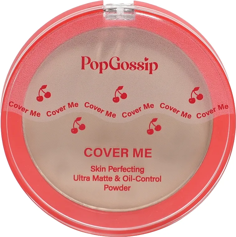 Pop Gossip Cover Me Skin Perfecting Ultra Matte And Oil-Control Powder  Стійка матуюча пудра для обличчя