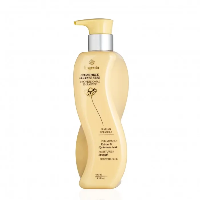 Шампунь для волосся з ромашкою Chamomile Sulfate Free Professional Shampoo Bogenia BG461 №001