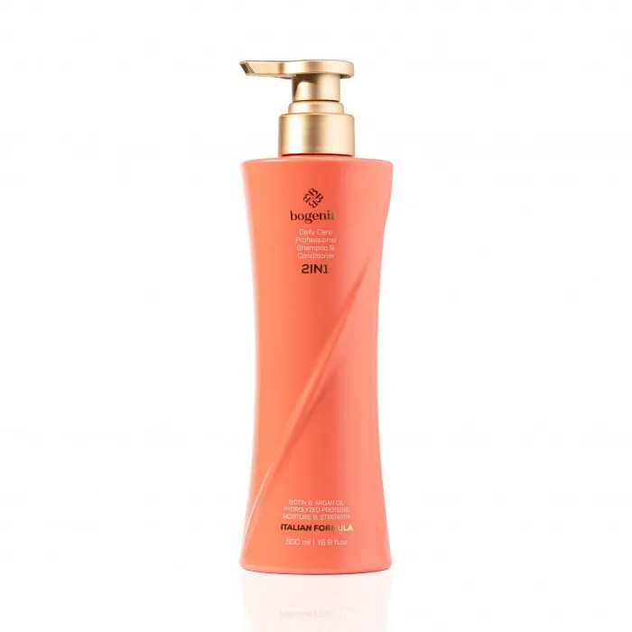 Шампунь і кондиціонер для волосся 2в1 Daily Care Professional Shampoo & Conditioner 2in1 Bogenia BG460
