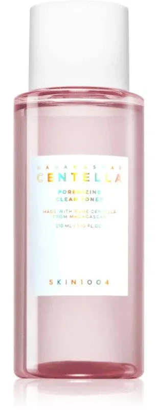 SKIN1004 Madagascar Centella Poremizing Clear Toner делікатний тонік-ексфоліант для розгладження шкіри та звуження пор