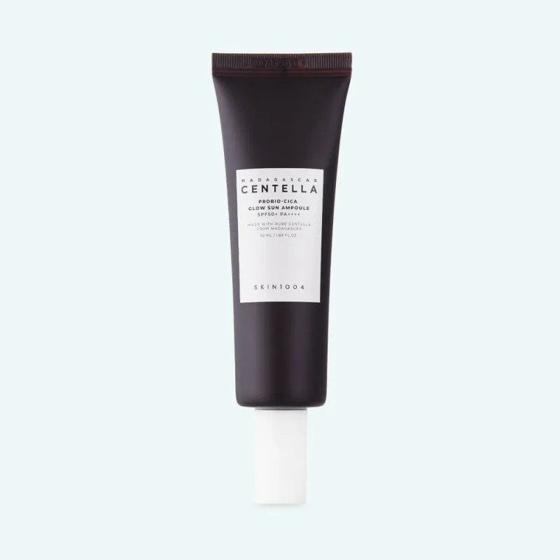 Сонцезахисна відновлювальна ампула  SKIN1004 Madagascar Centella Probio-Cica Glow Sun Ampoule