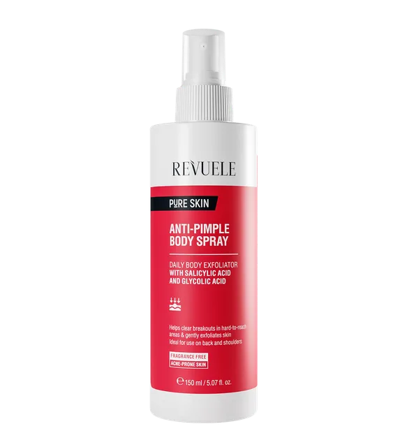 Спрей для тіла проти прищів Revuele Pure Skin Anti-Pimple Body Spray