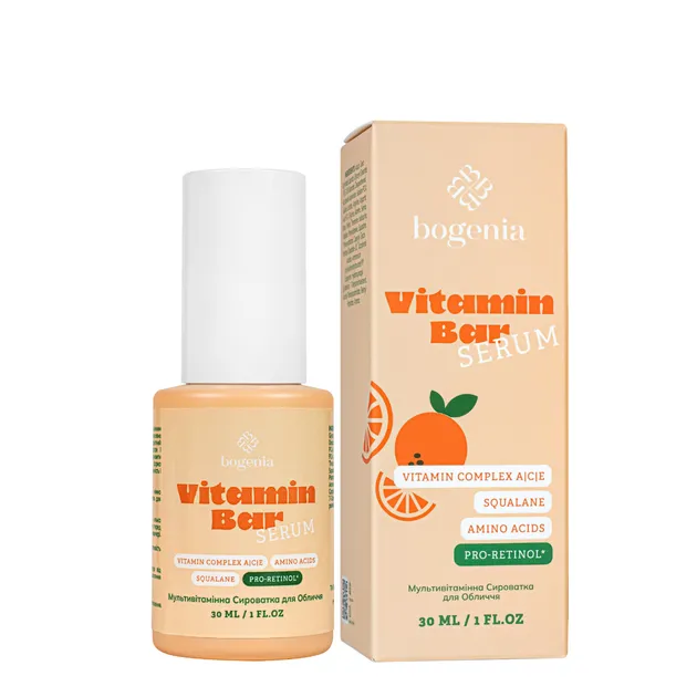 Сироватка для обличчя мультивітамінна Bogenia Vitamin Bar Serum