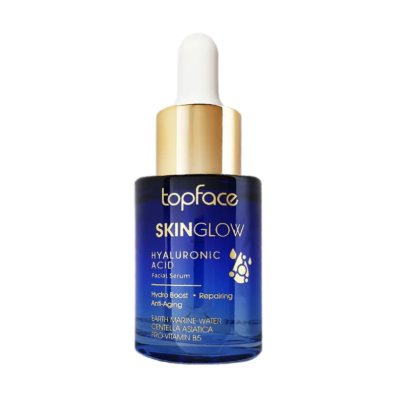 Сироватка для обличчя з гіалуроновою кислотою  TopFace Skin Glow Vegan Hyaluronic Acid Facial Serum