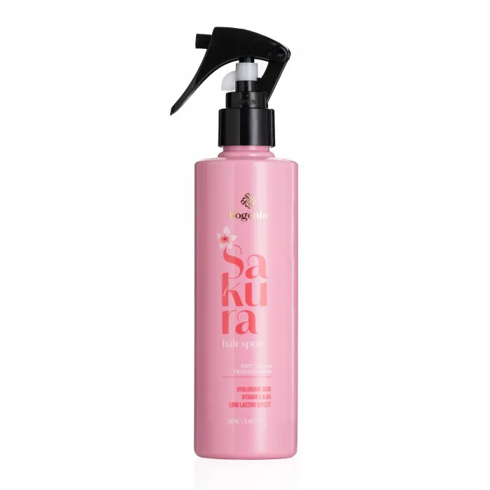 Термозахисний спрей для волосся Sakura Hair Spray Bogenia BG434 №004
