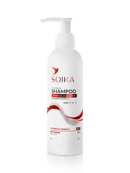 Тонізуючий шампунь Soika Shampoo Глибоке очищення для жирного типу волосся 300 мл
