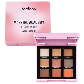 Topface Maestro Academy Eyeshadow Bar  Палетка тіней для повік