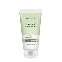 Відновлювальний крем для обличчя з гліколевою кислотою  Hollyskin Glycolic AHA Acid Restoring Face Cream
