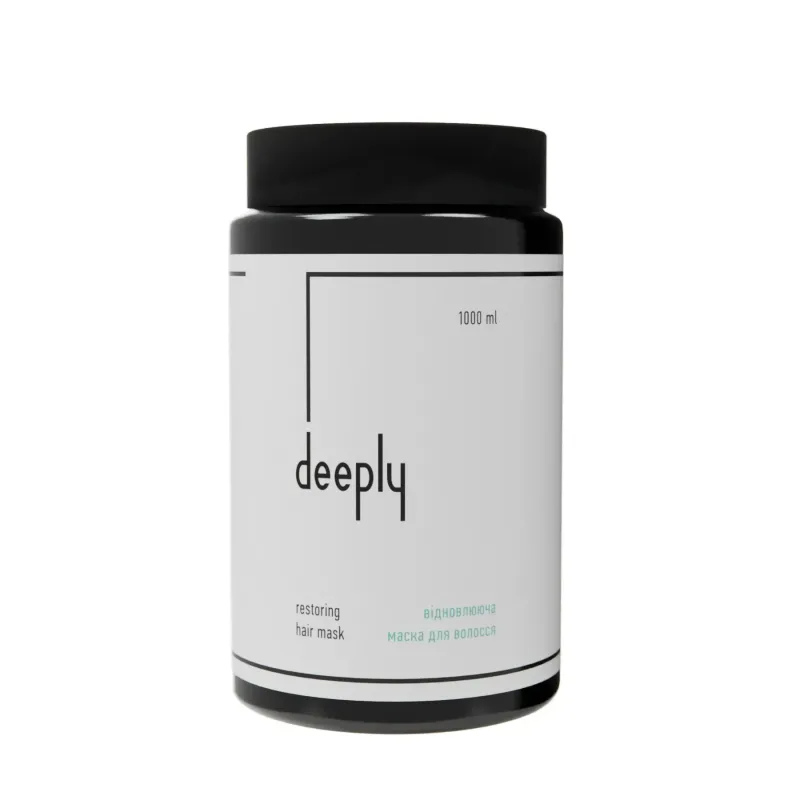Відновлююча маска для волосся deeply restoring hair mask