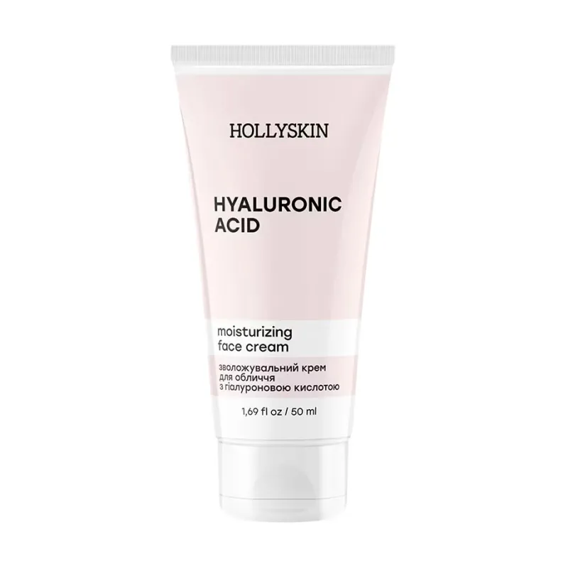 Зволожувальний крем для обличчя з гіалуроновою кислотою  Hollyskin Hyaluronic Acid Face Cream