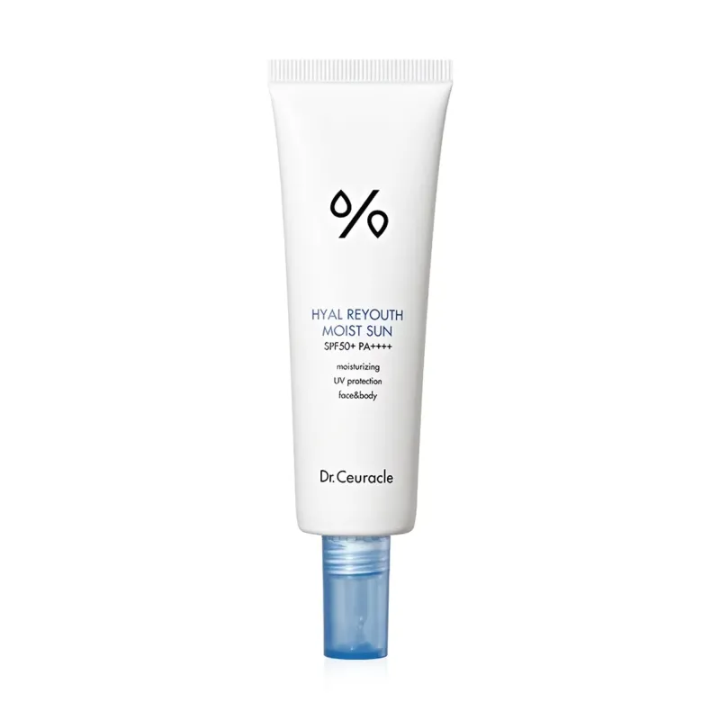 Зволожувальний сонцезахисний крем  Dr.Ceuracle Hyal Reyouth Moist Sun SPF 50/PA++++