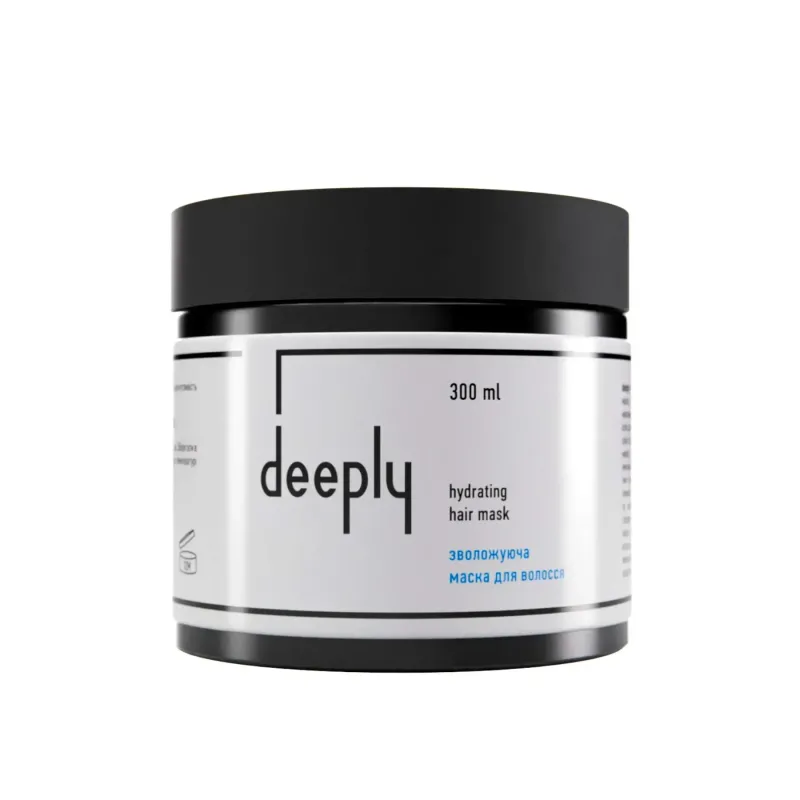 Зволожуюча маска deeply hydrating hair mask