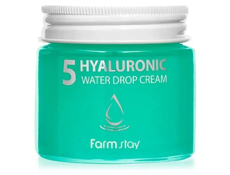 Зволожуючий крем для обличчя FarmStay Hyaluronic 5 Water Drop Cream